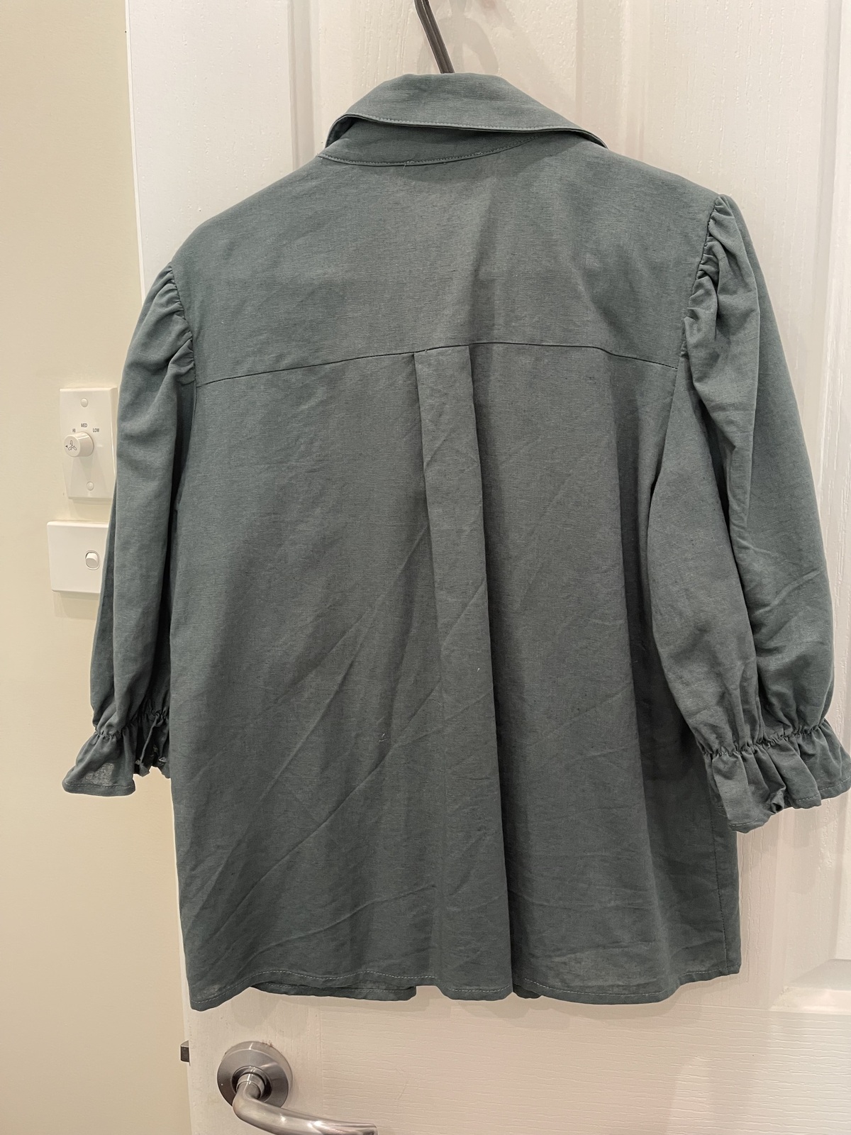 Dahlia Linen Blend Blouse