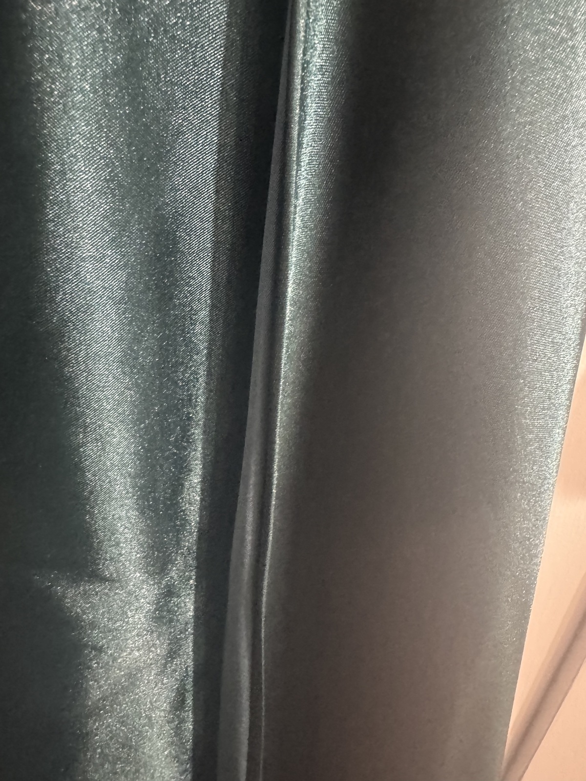 Emerald Green Long silk gown