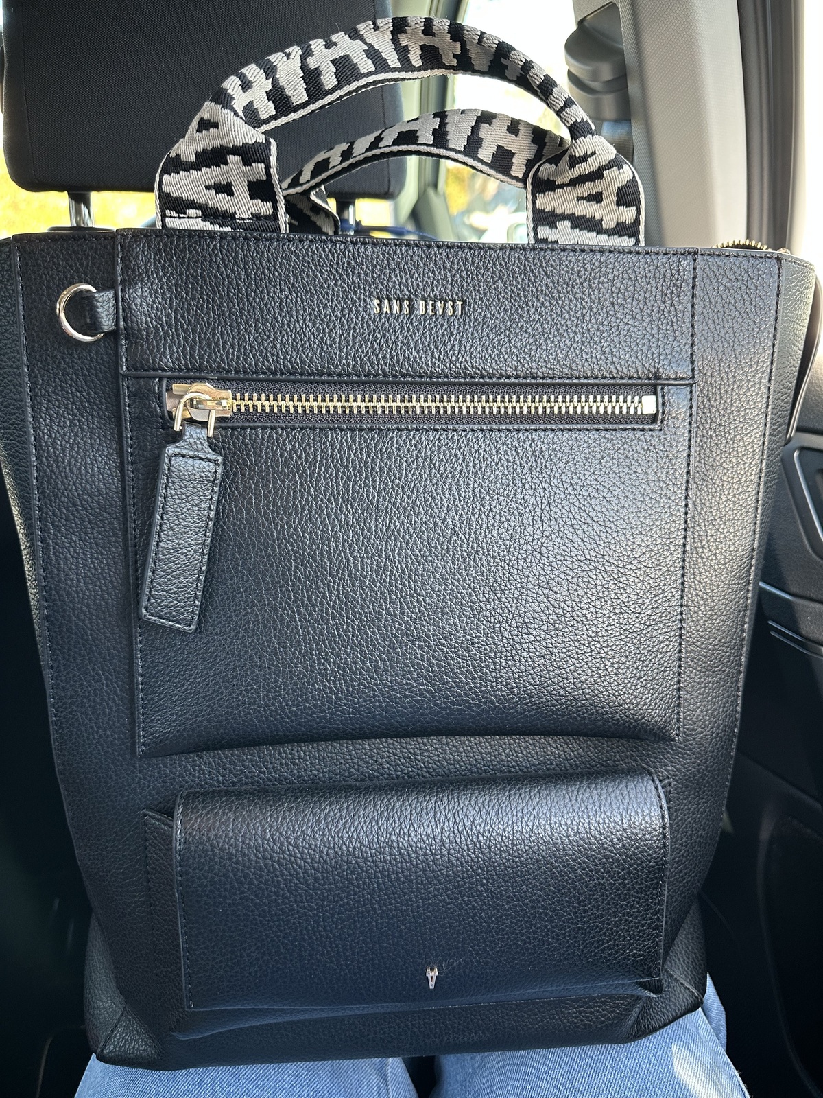 XL Universo Backpack - Noir + Gold