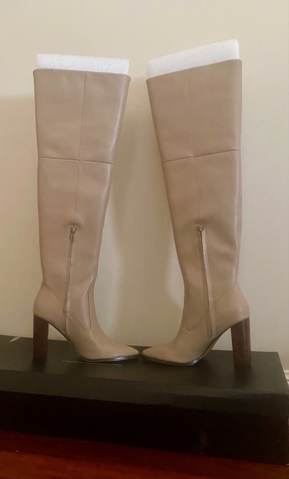 New Leather Over the Knee Boots