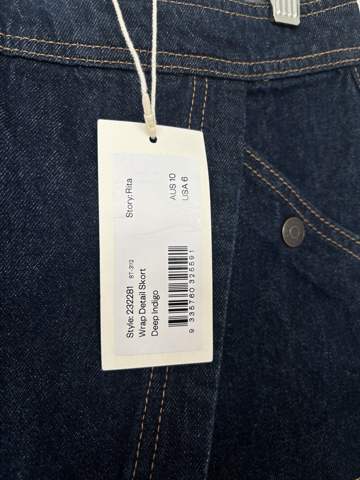 Rita Detail Wrap Skort