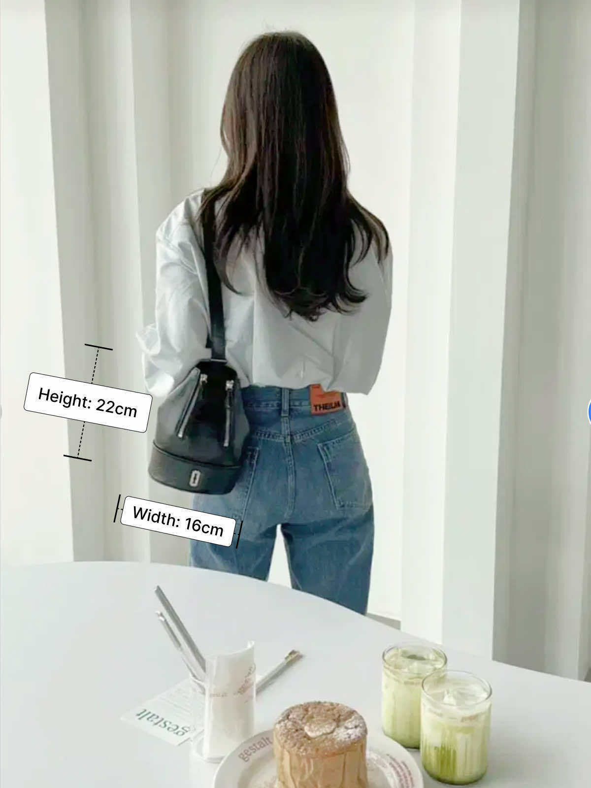 Enamel Leather Mini Shoulder Bag