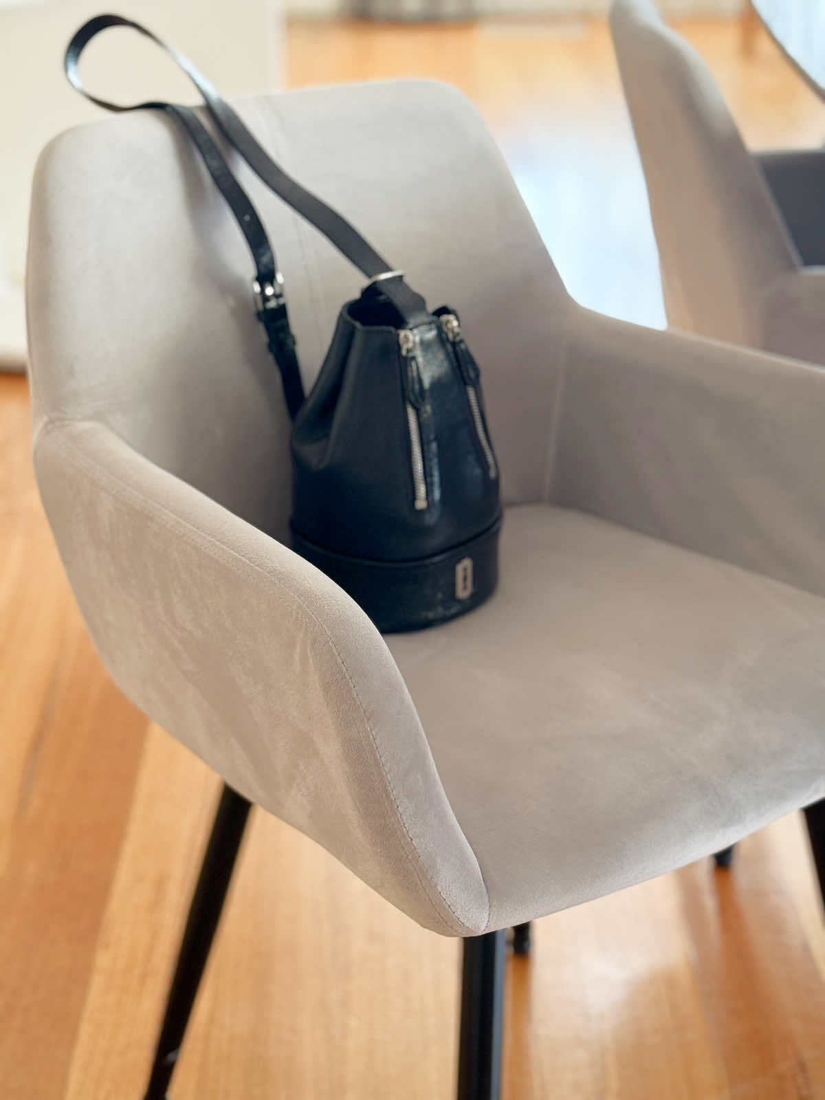 Enamel Leather Mini Shoulder Bag