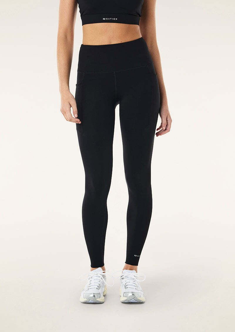 RECALIBRATE FULL LENGTH LEGGING IN BLACK