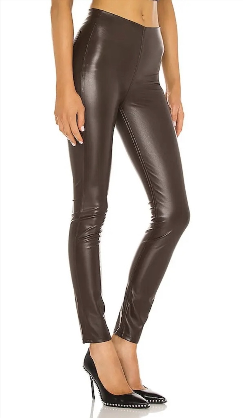 Nina Faux Leather Skinny Pants