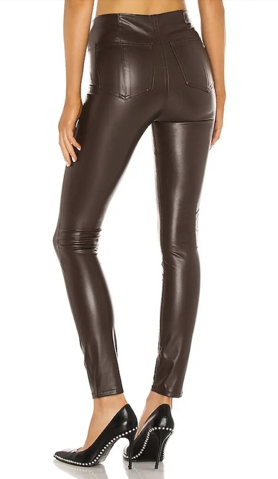 Nina Faux Leather Skinny Pants