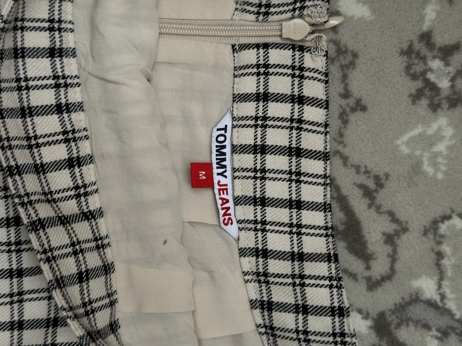 Varsity Mini Skirt in Two Tone Plaid