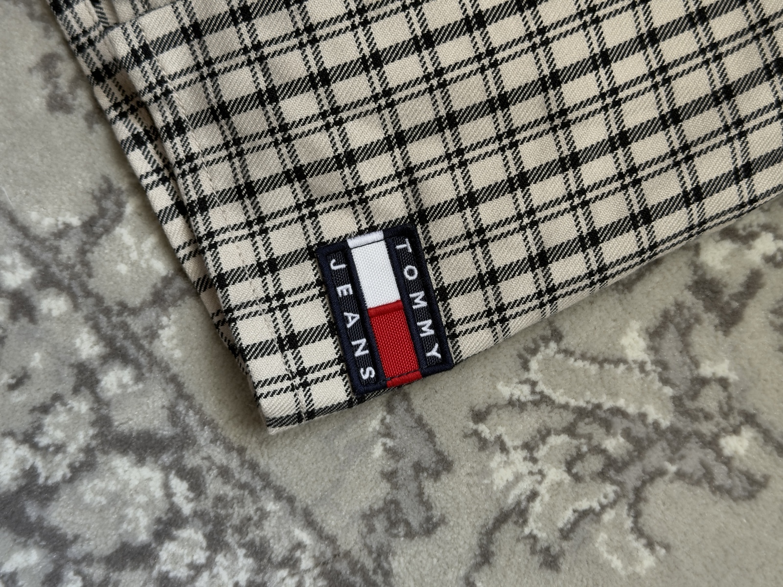 Varsity Mini Skirt in Two Tone Plaid