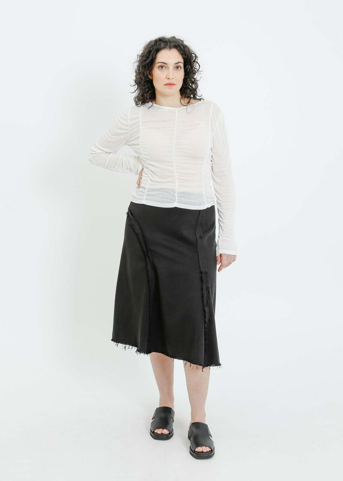 STEVIE SKIRT / BLACK