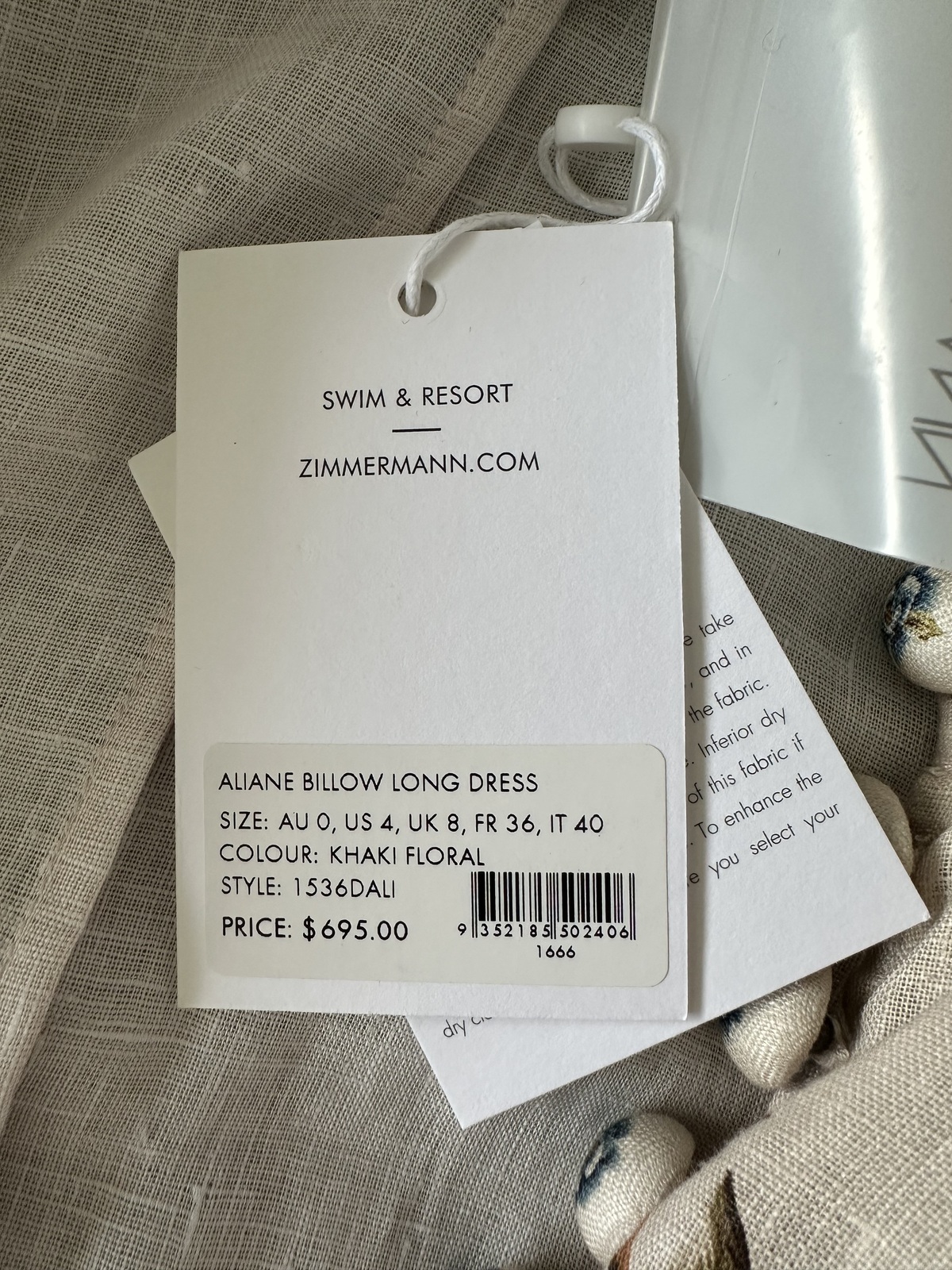 Aliane Billow Long Dress