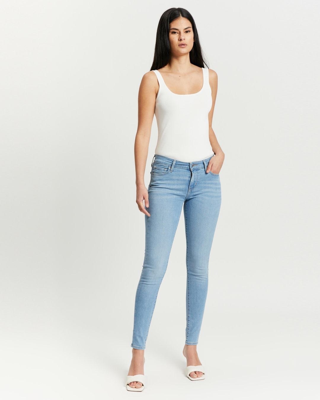 710 SKINNY JEANS, SIZE 25