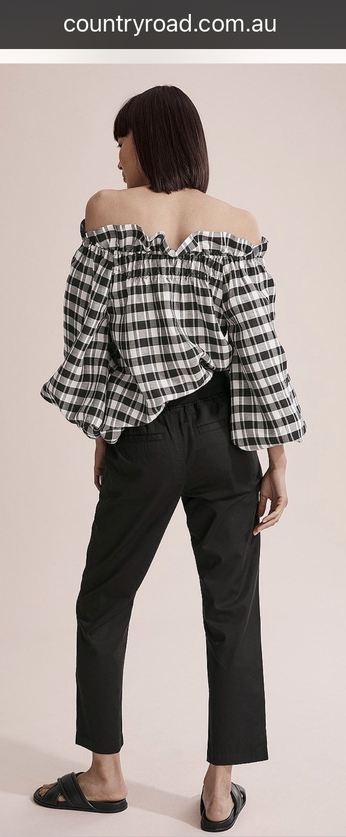  CASUAL BLACK PANT, SIZE 6