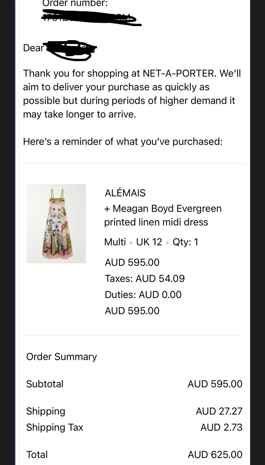  Meagan Boyd linen midi dress (sz 12)