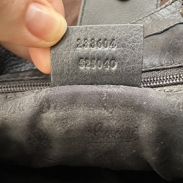 Monogram Leather Hobo Bag