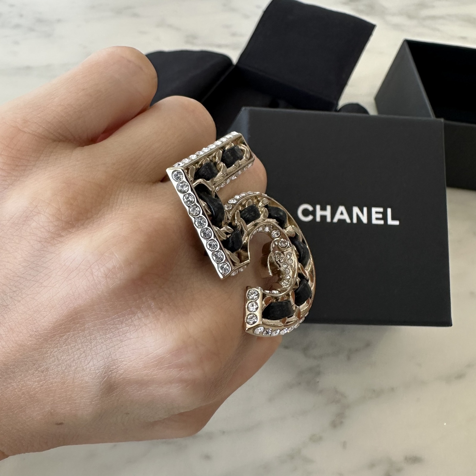 23P No. 5 double ring Size 54