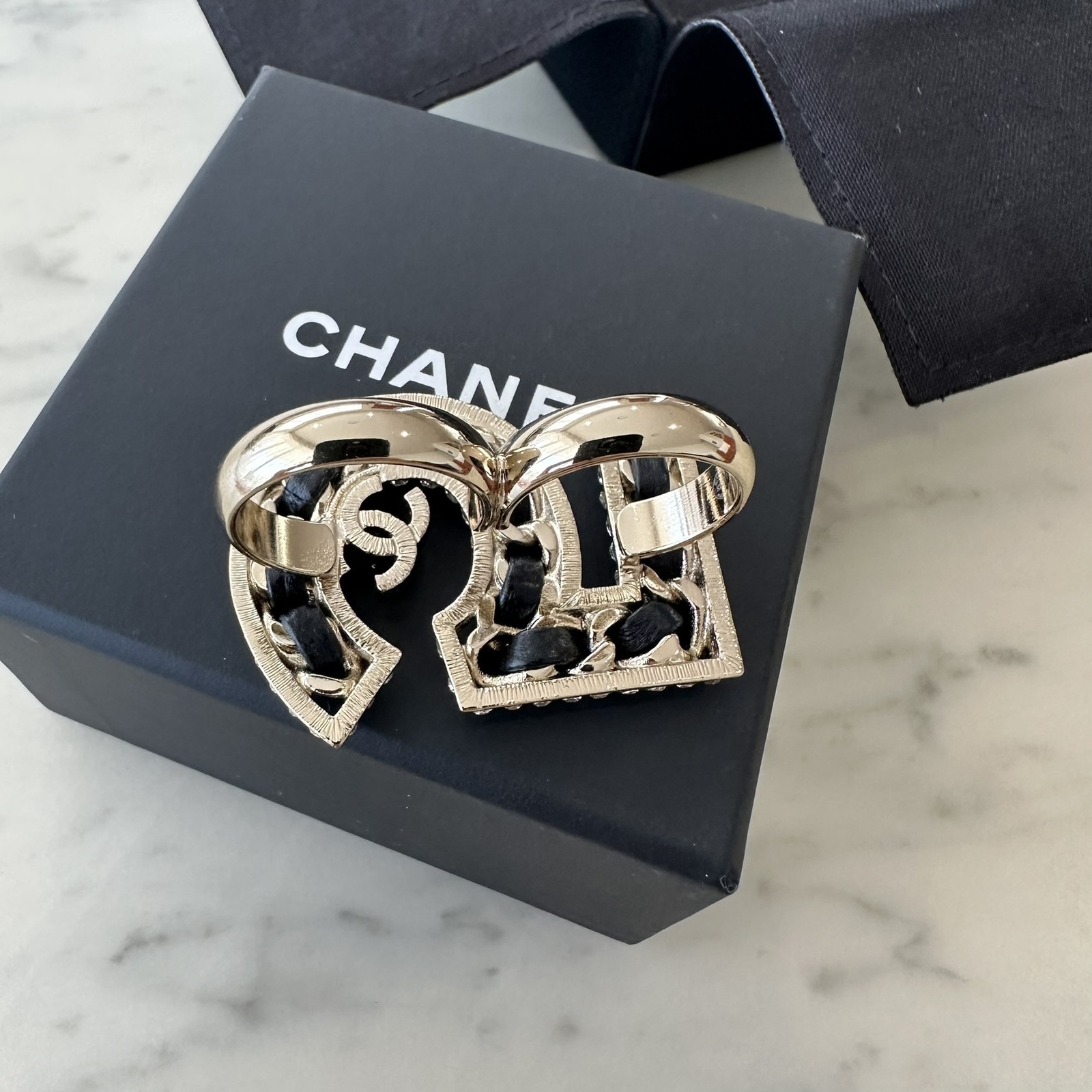 23P No. 5 double ring Size 54