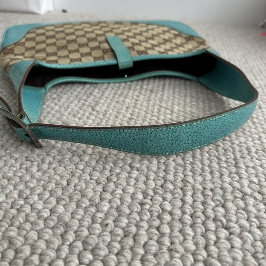 vintage Jackie shoulder bag in beige GG canvas