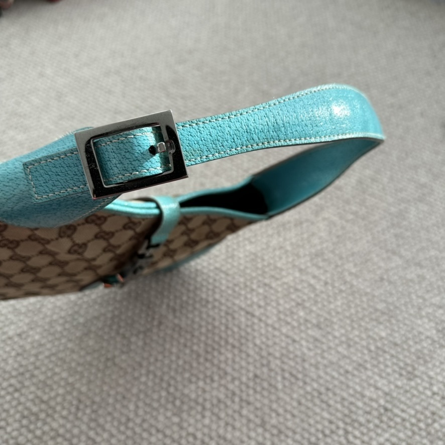 vintage Jackie shoulder bag in beige GG canvas