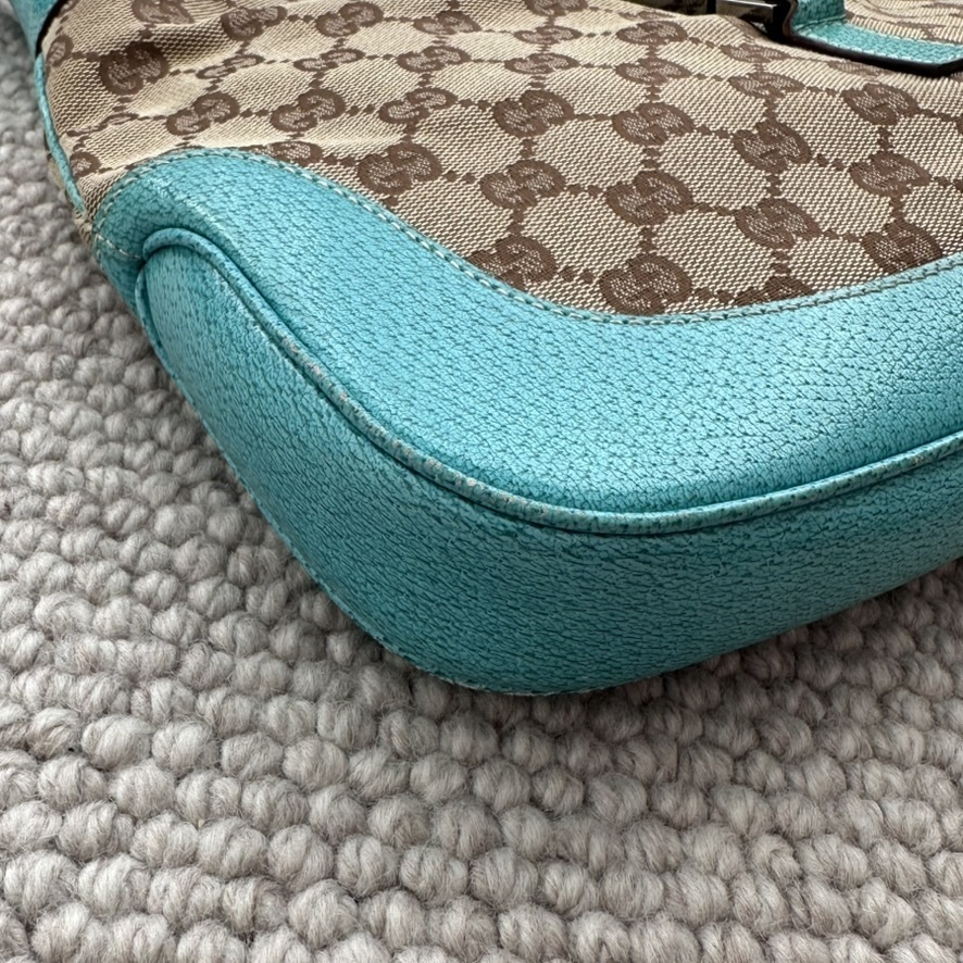 vintage Jackie shoulder bag in beige GG canvas