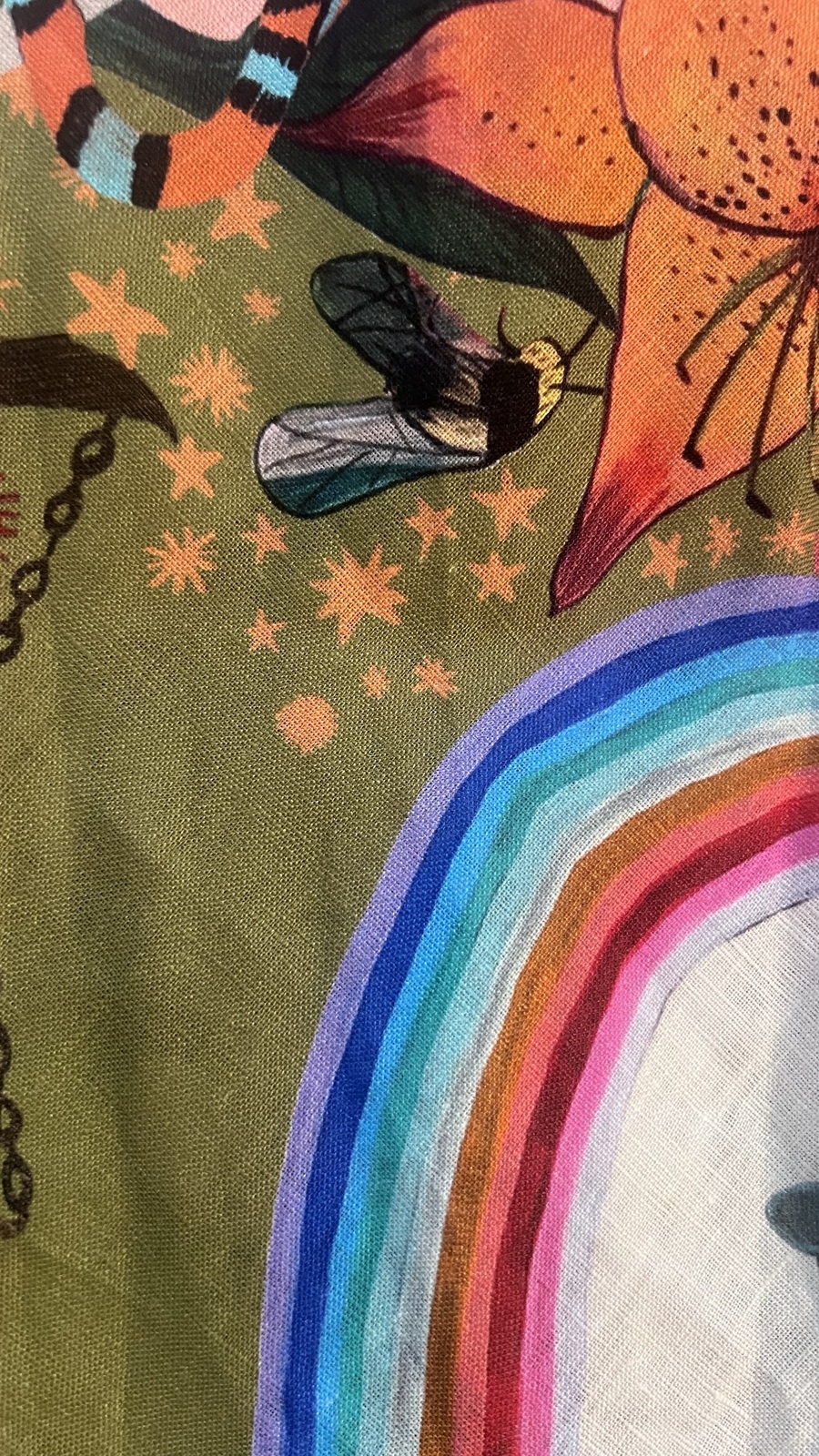  Meagan Boyd linen midi dress (sz 12)