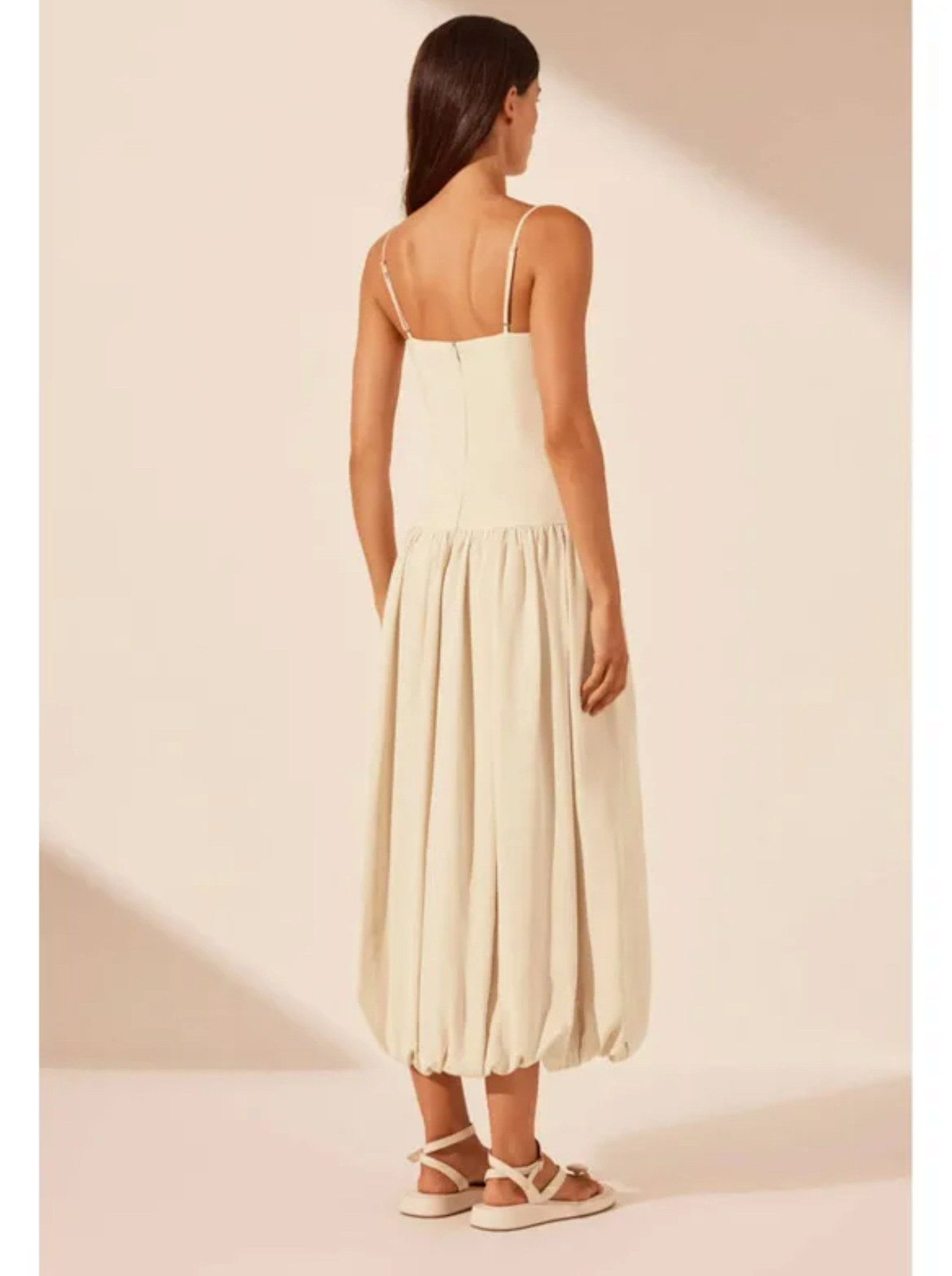 Vento bubble dress sz. 12 (Cream)