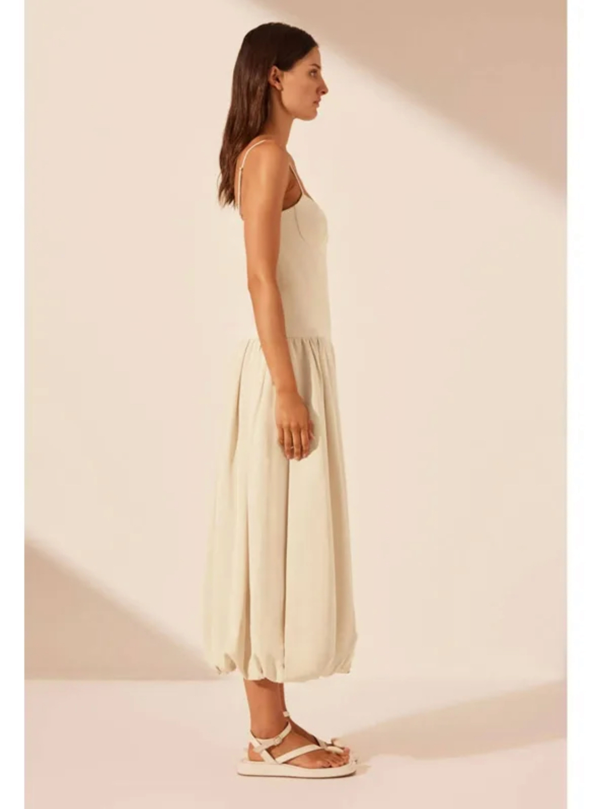 Vento bubble dress sz. 12 (Cream)