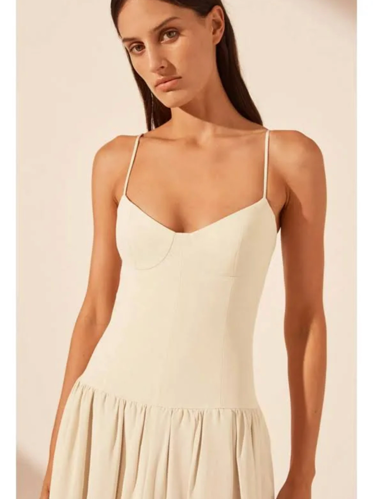 Vento bubble dress sz. 12 (Cream)