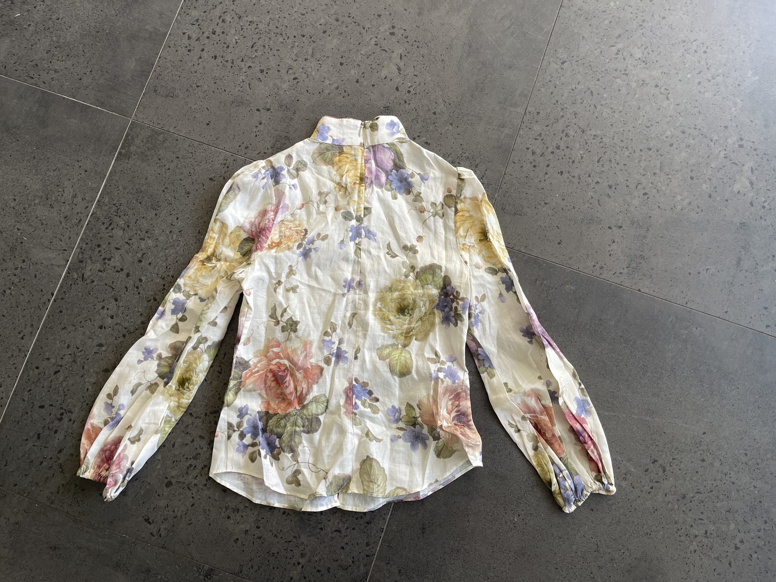 linen floral shirt size OP