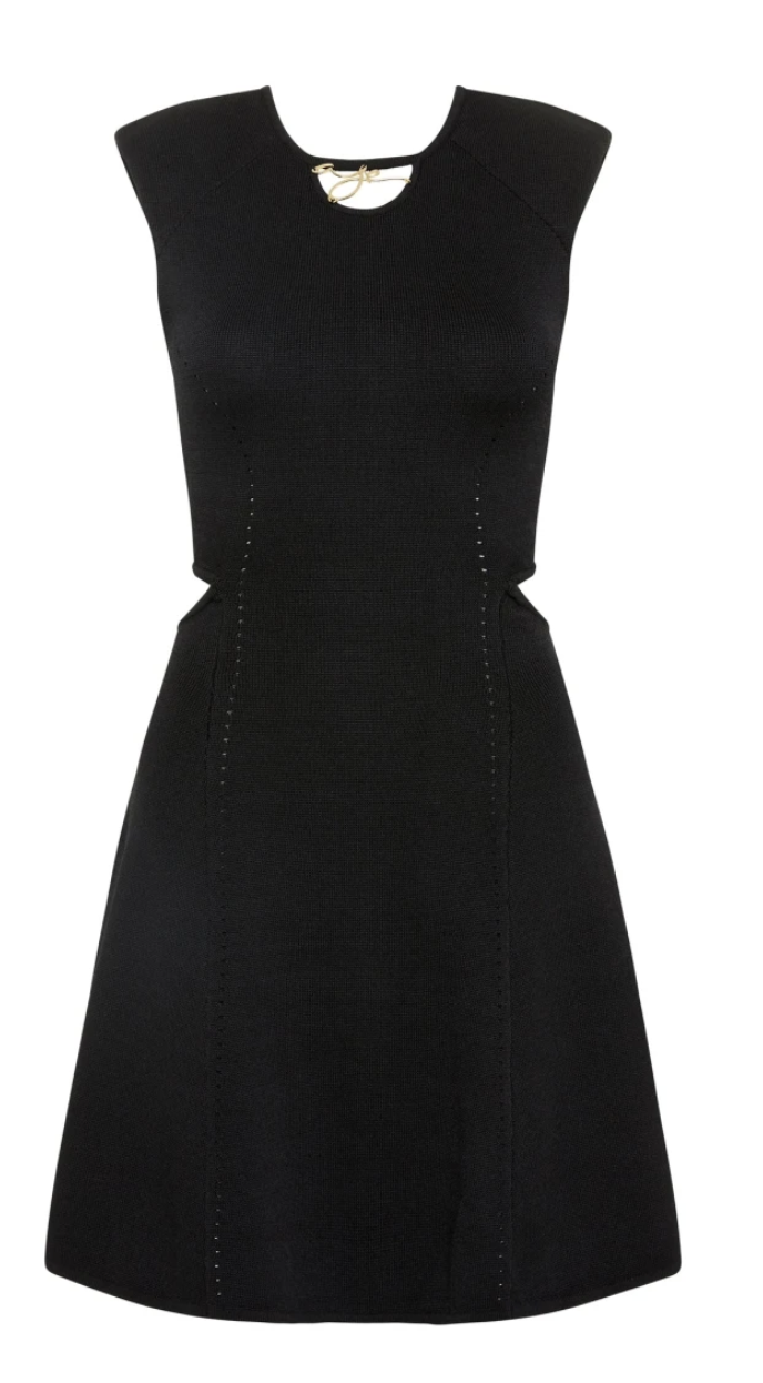 Lena Cut Out Knit Mini Dress
