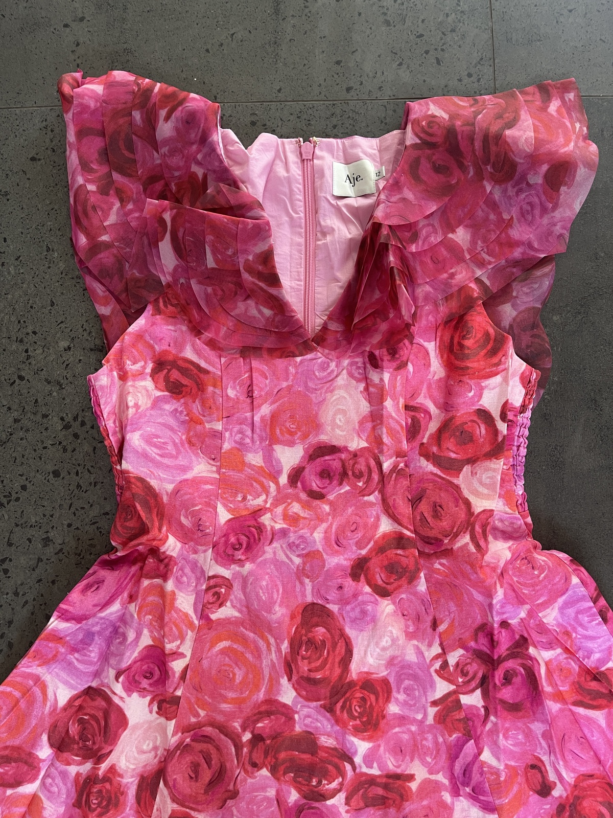 Enchanted Plunge midi dress 8