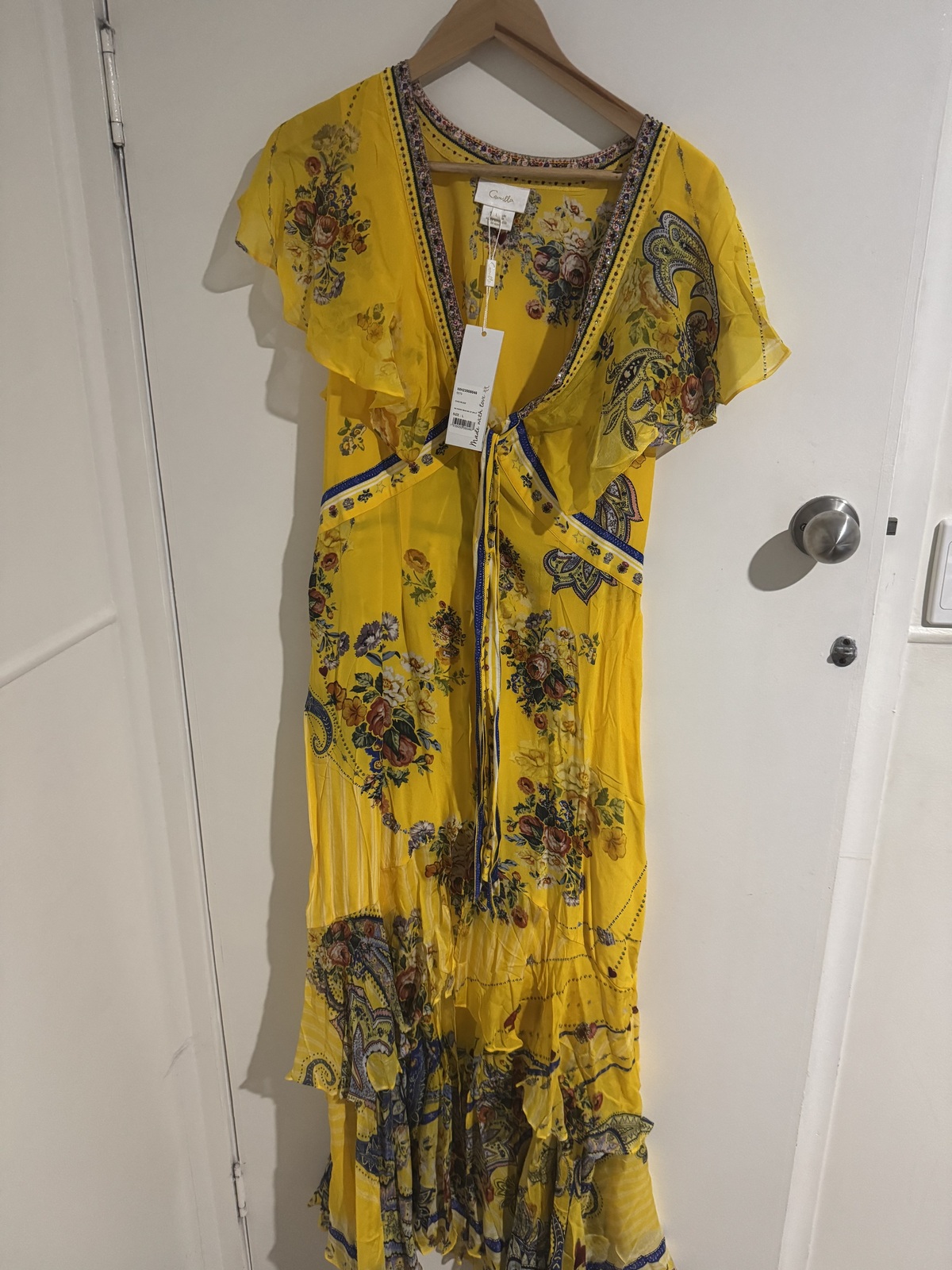 - BNWT Own muse tie front maxi size L