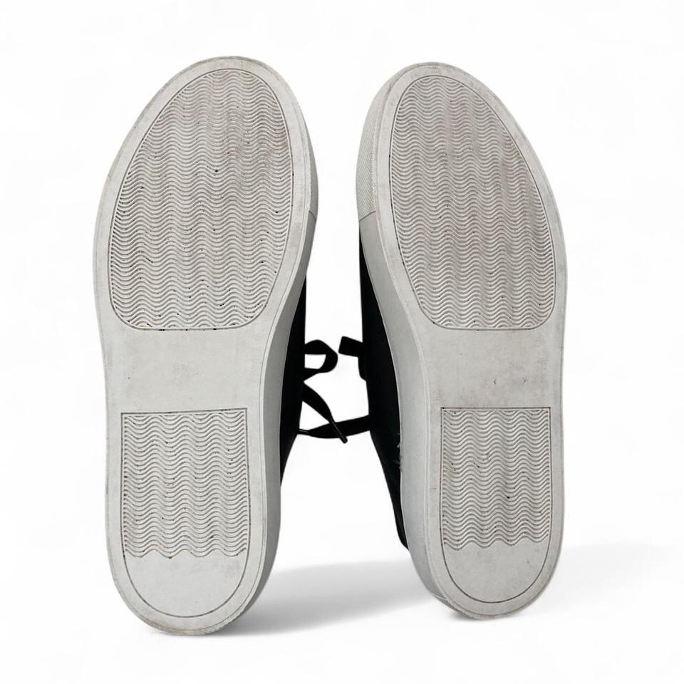  “RIALTO” BLACK LEATHER SNEAKER