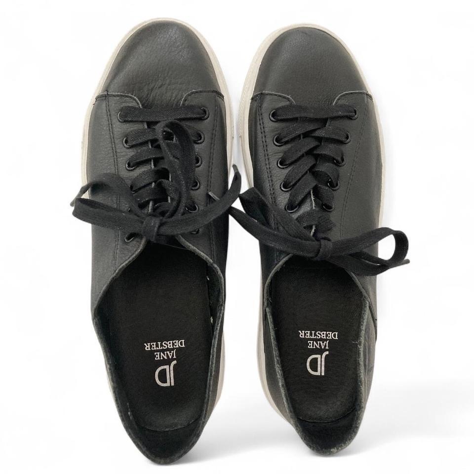  “RIALTO” BLACK LEATHER SNEAKER