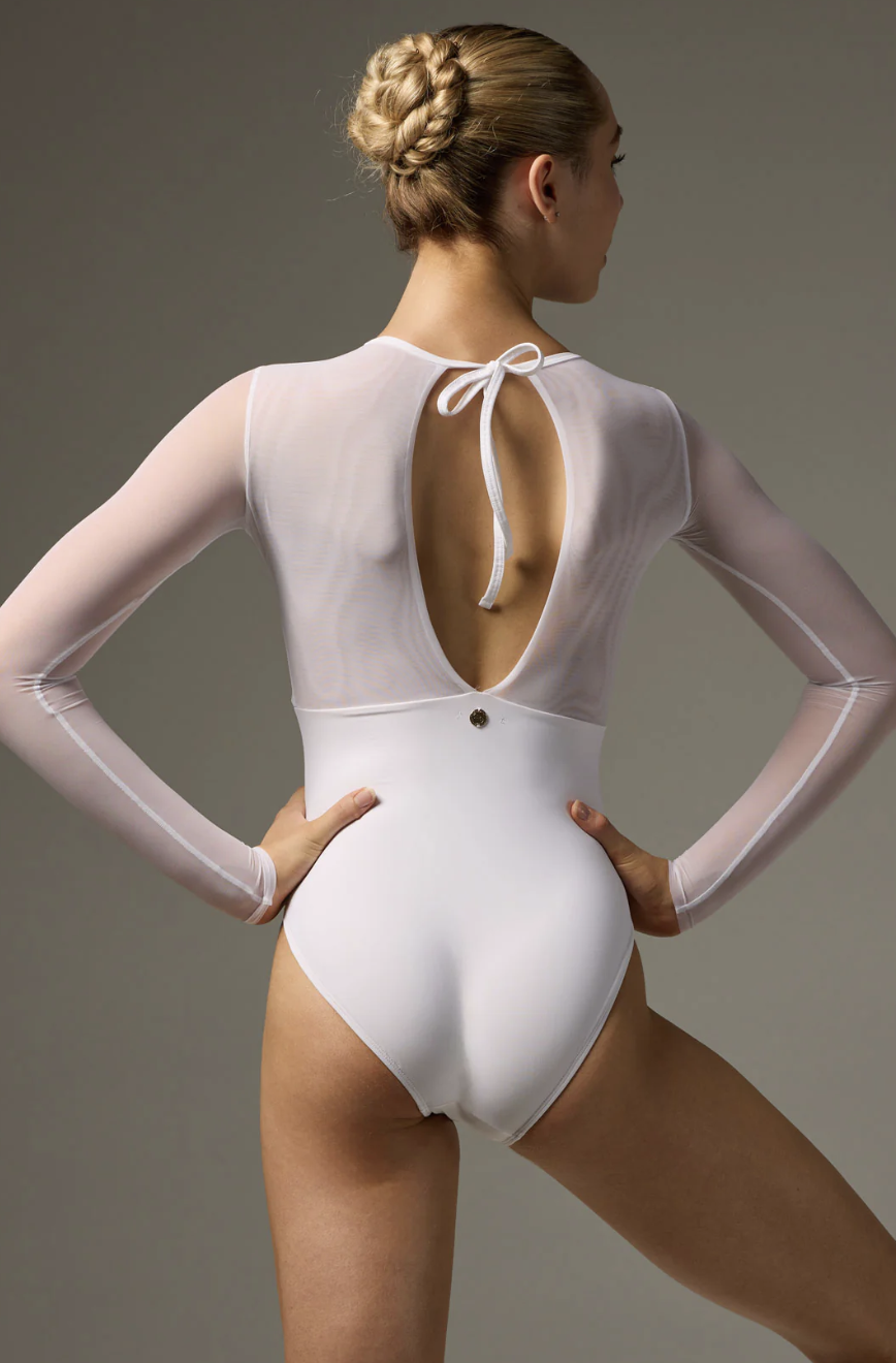 Olivia Leotard Frost Snow M/L
