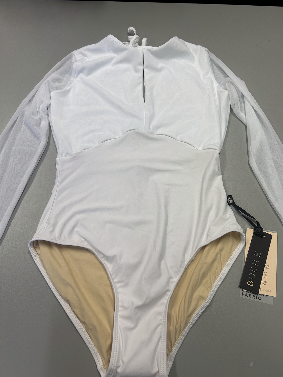 Olivia Leotard Frost Snow M/L
