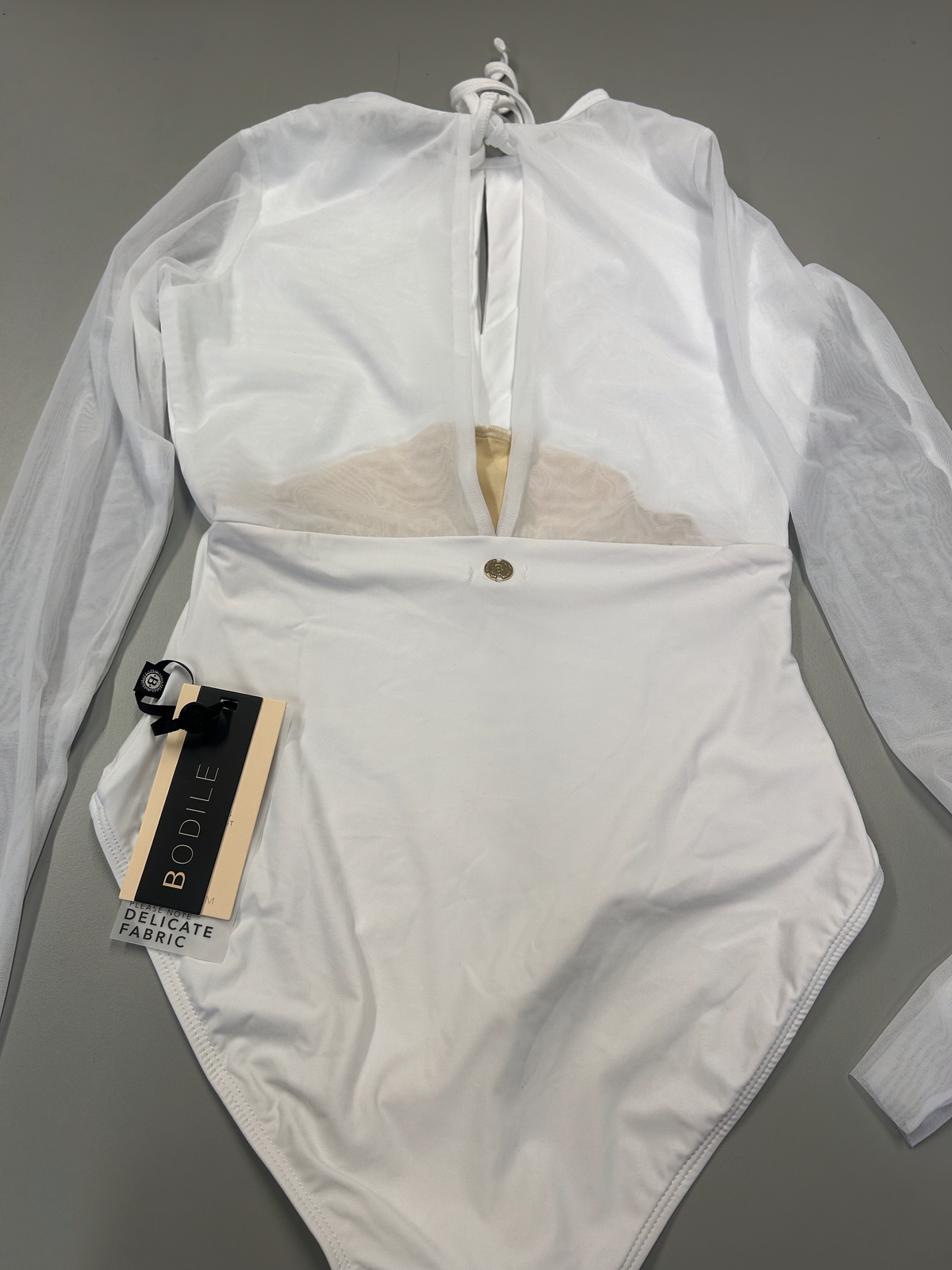 Olivia Leotard Frost Snow M/L