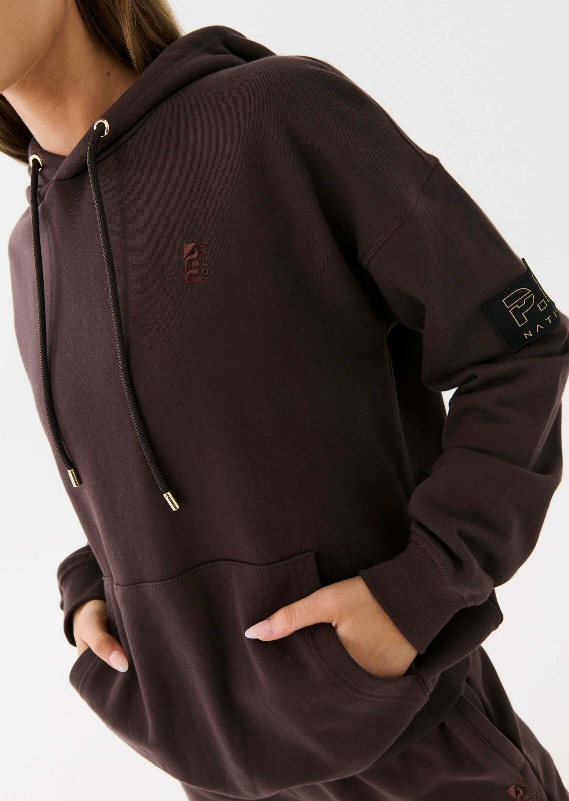 PRIMARY HOODIE IN COFFEE BEAN