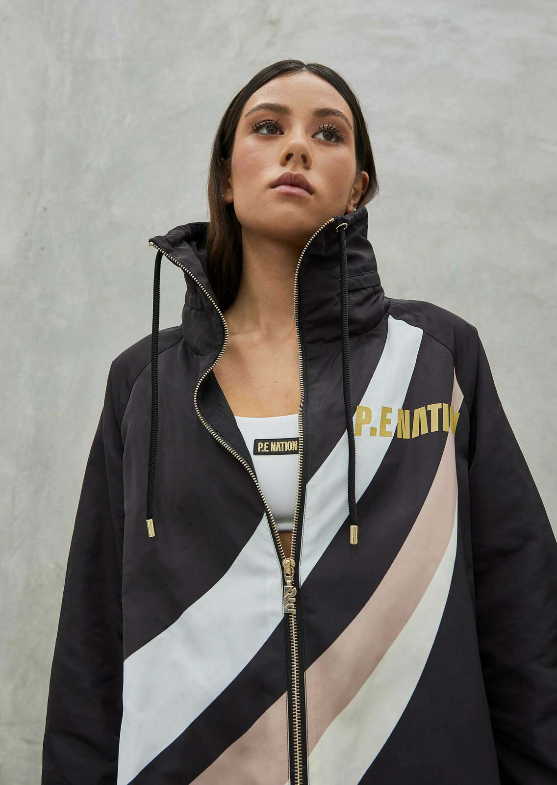 FINAL SCORE JACKET IN BLACK