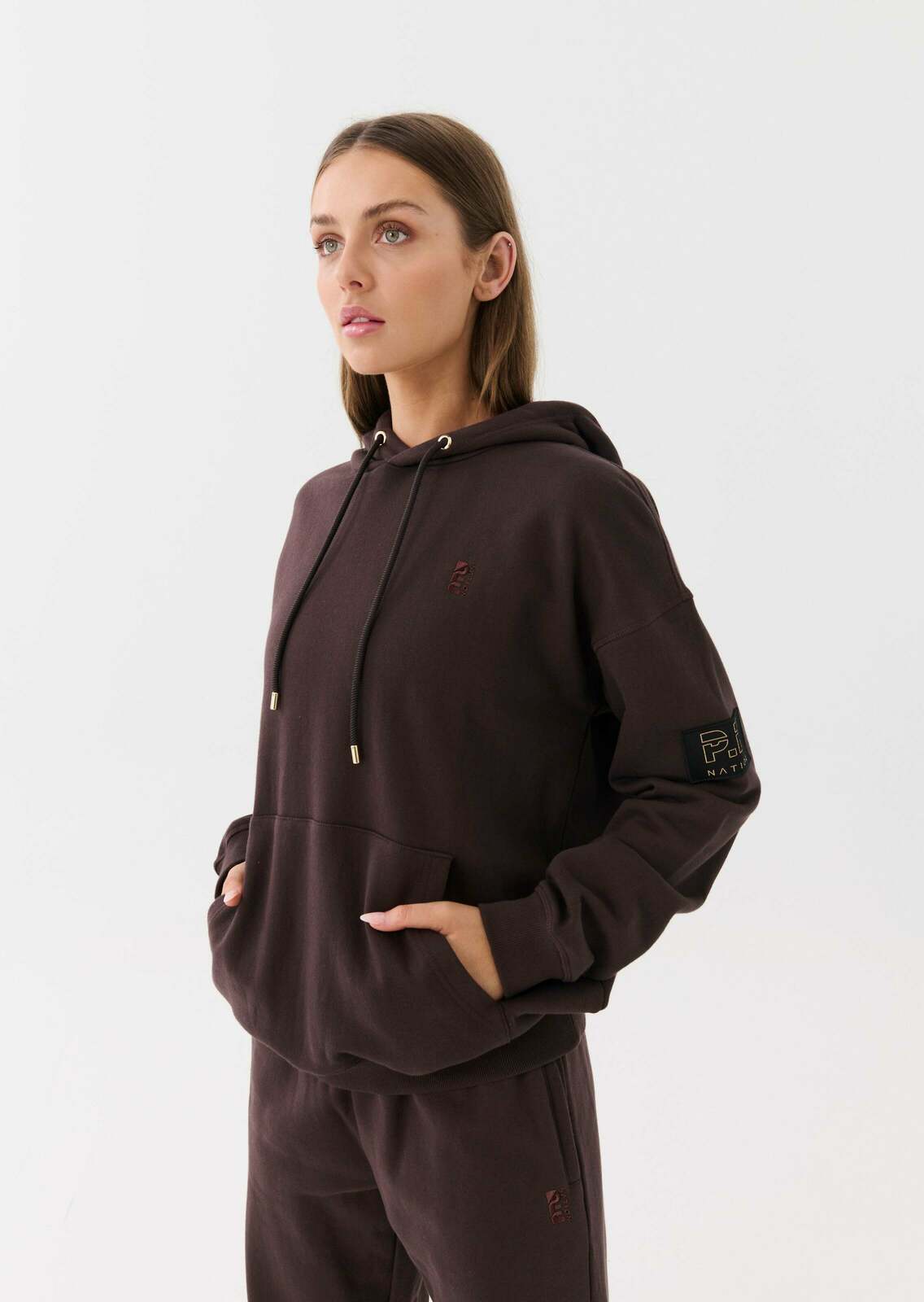 PRIMARY HOODIE IN COFFEE BEAN