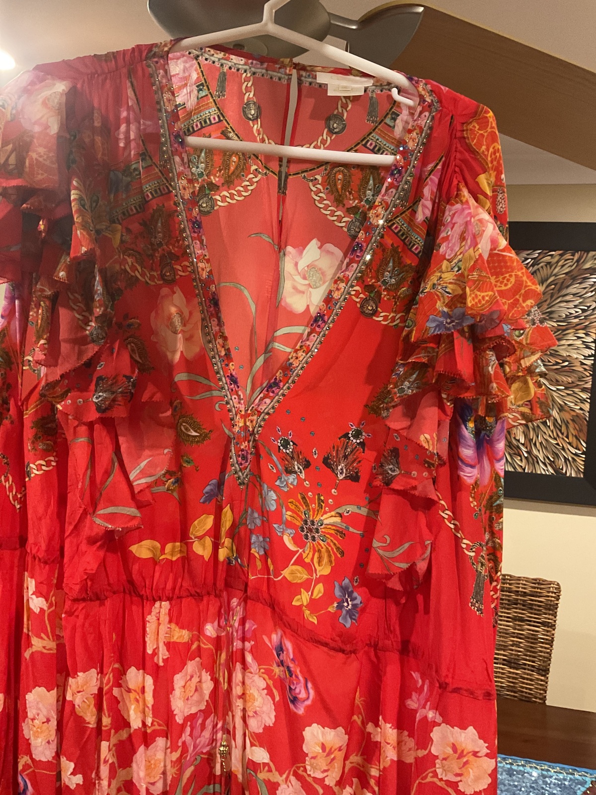 All over Ruffles Dress, Ruffle some Feathers