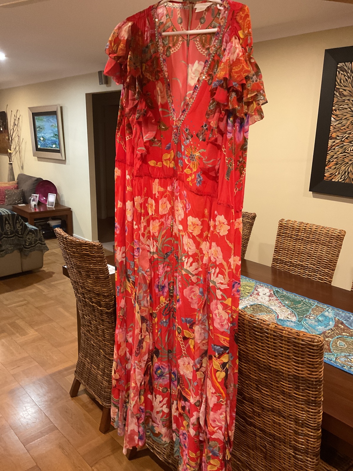 All over Ruffles Dress, Ruffle some Feathers