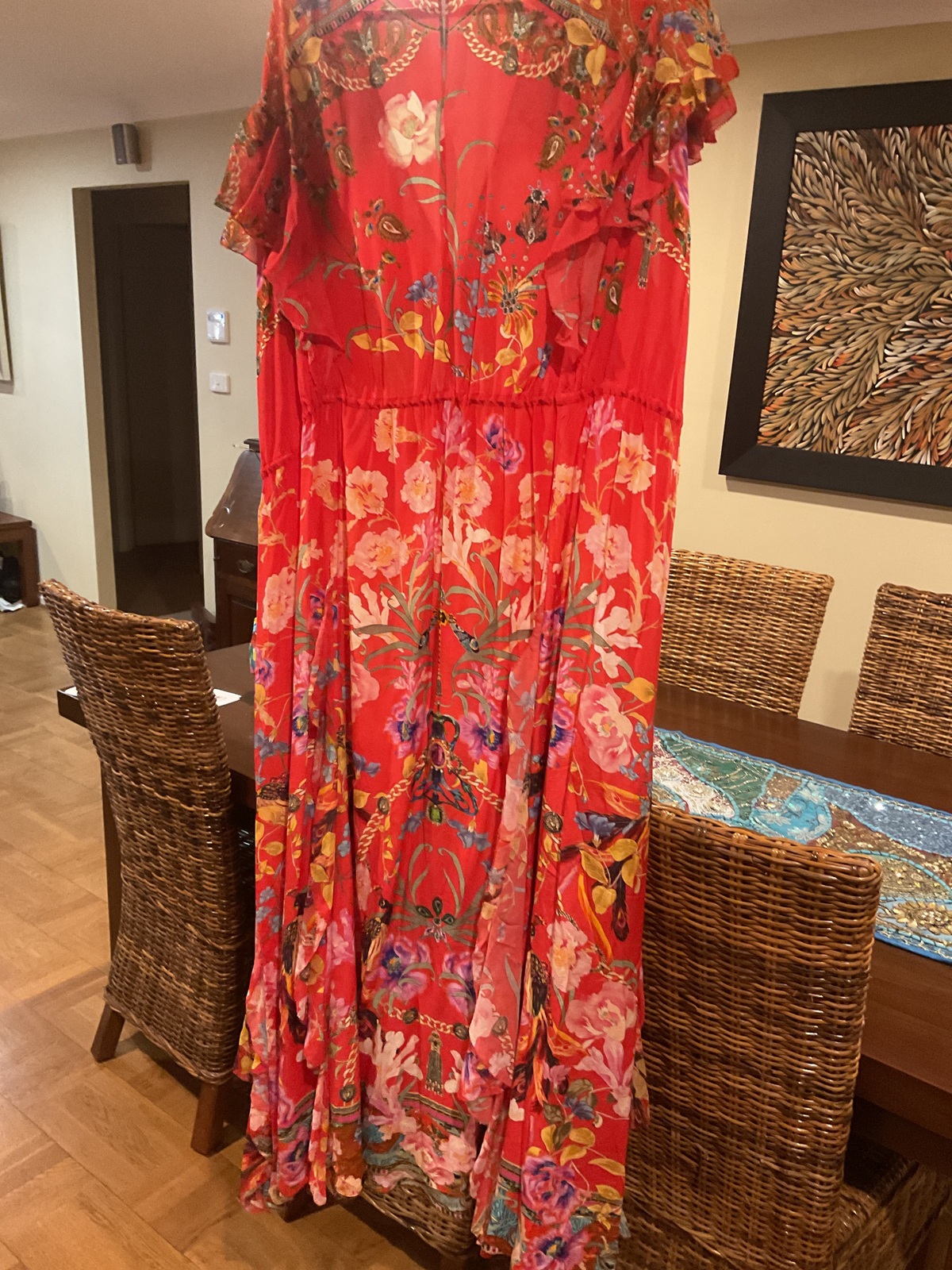 All over Ruffles Dress, Ruffle some Feathers