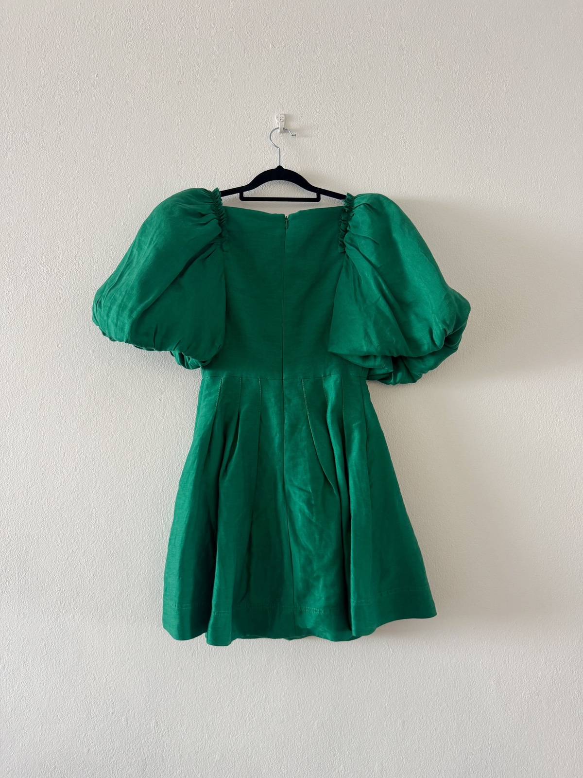 - Dusk Knot Puff Sleeve Mini Dress