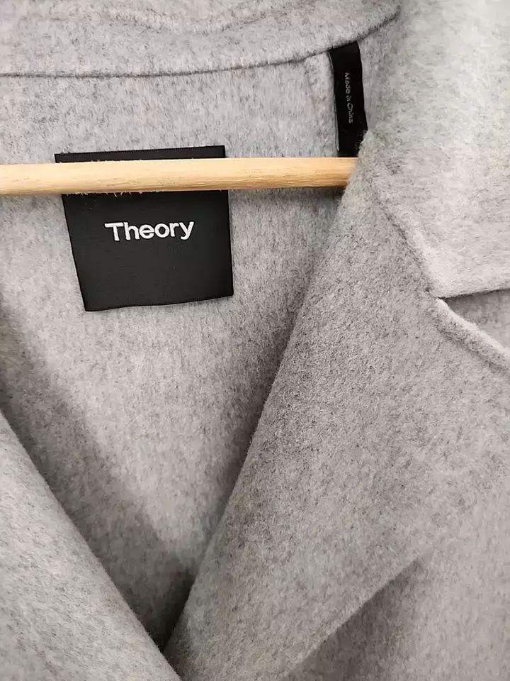 Clairene double-breasted wool and cashmere-blend felt coat