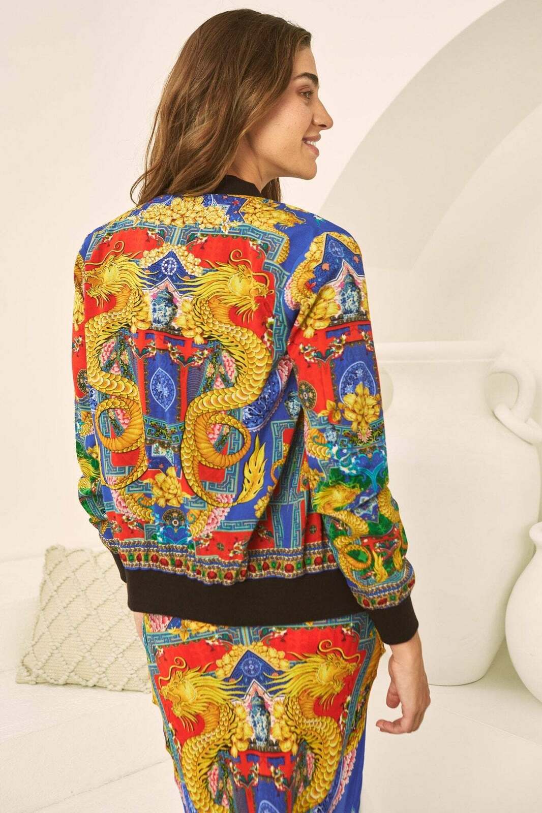 KINGDOM OF DRAGONS BOMBER JACKET