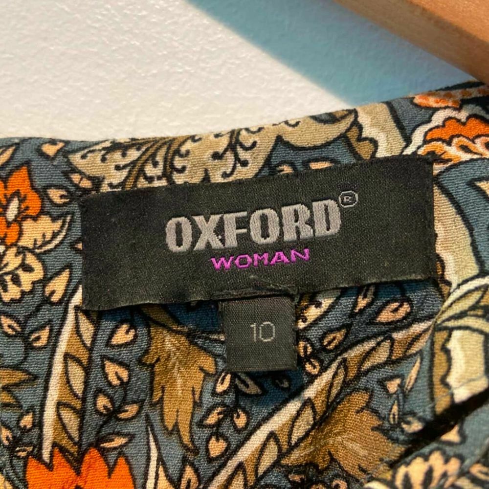 Floral Print High Neck Long Sleeve Office Blouse Top RRP$169