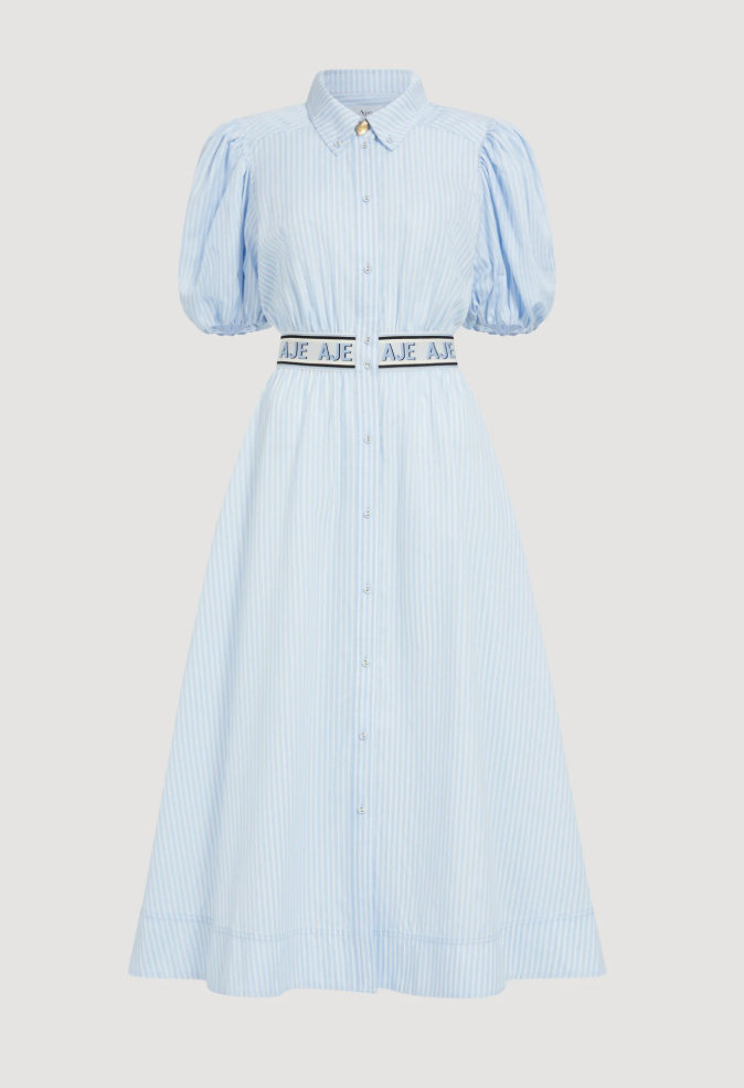 Harling Logo Midi Dress 8