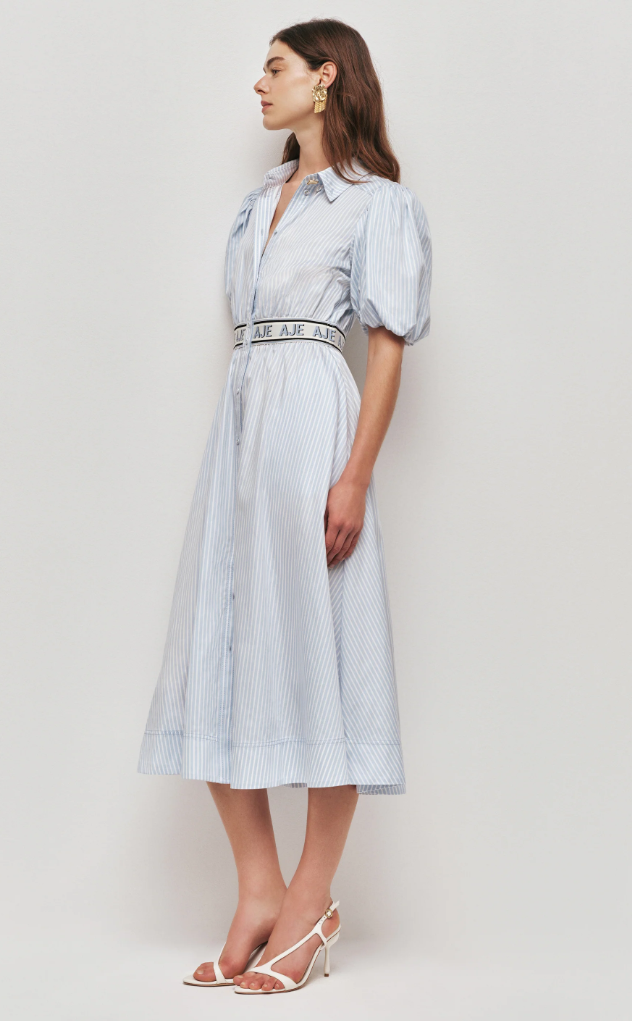 Harling Logo Midi Dress 8