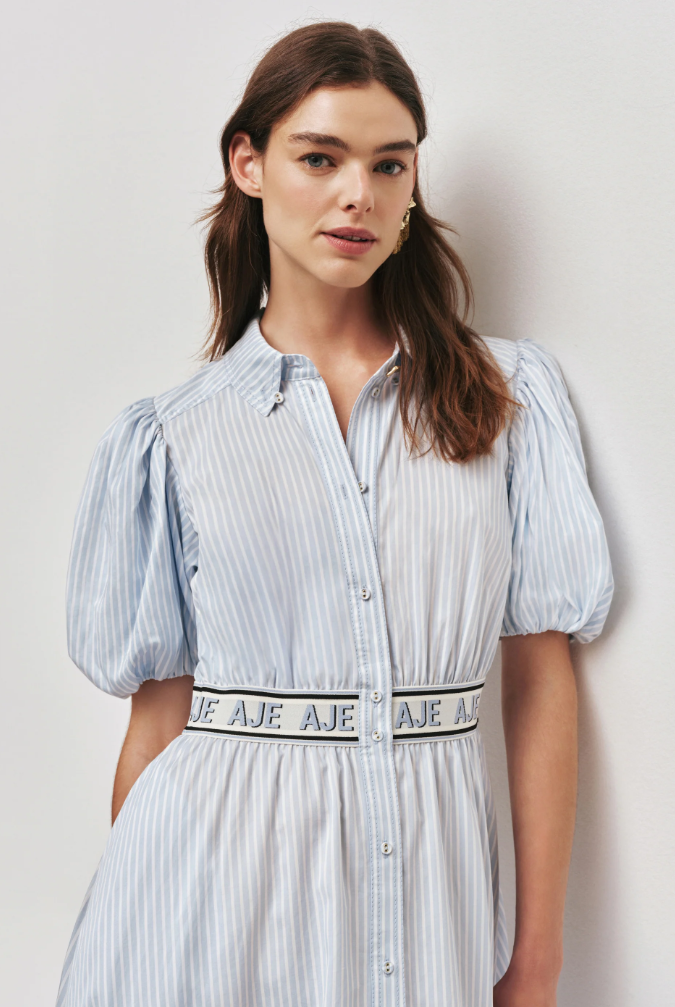 Harling Logo Midi Dress 8