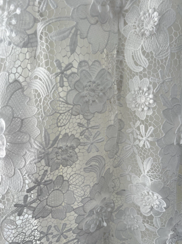 HALLIDAY LACE FLOWER DRESS SIZE 0/AU8/US4